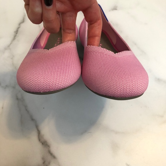 ❌ SOLD Rothy’s pink Begonia flats 9.5 with box - Picture 2 of 8